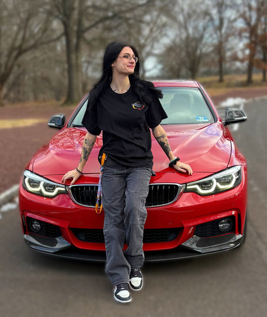 Objects In The Mirror oversized Tee- V1