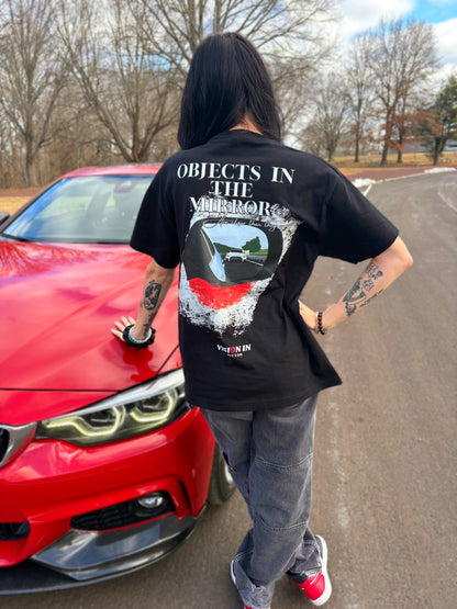 Objects In The Mirror oversized tee - V3