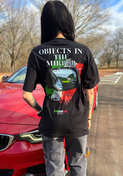 Objects In The Mirror oversized tee - V2