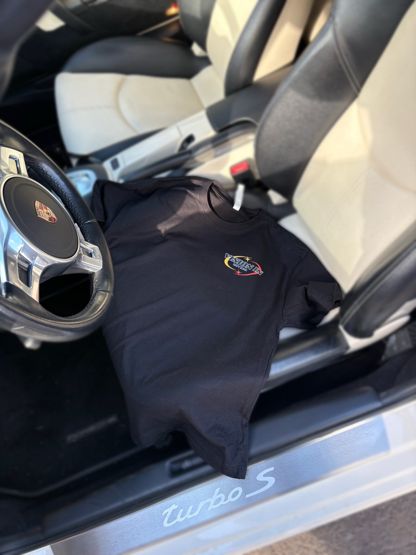 Objects In The Mirror oversized Tee- V1