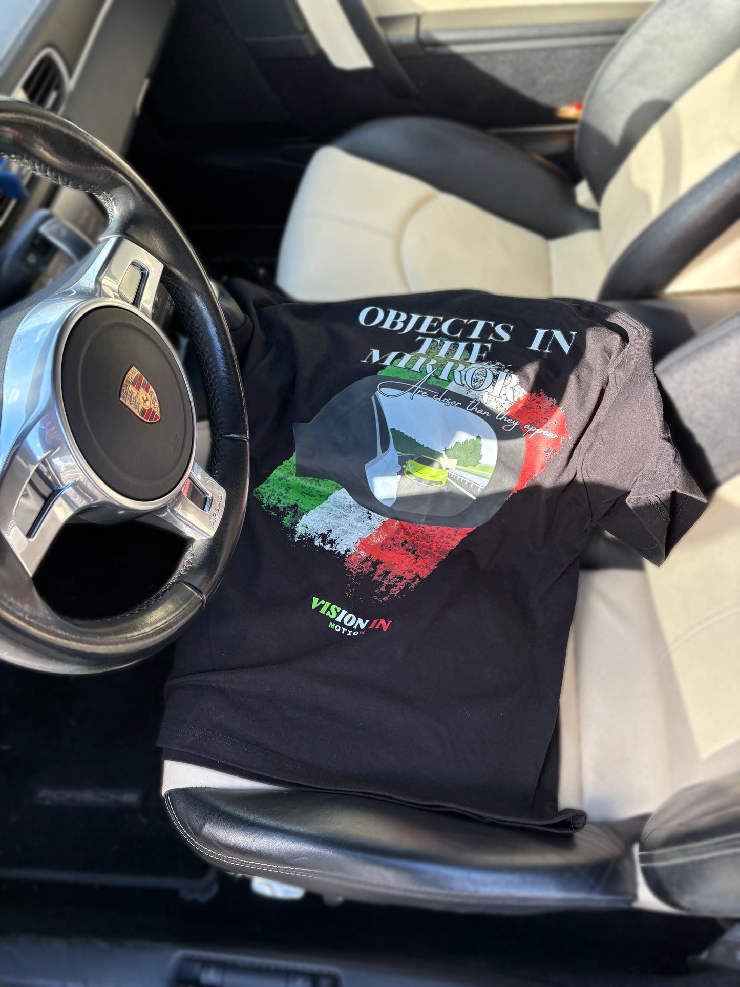 Objects In The Mirror oversized tee - V2