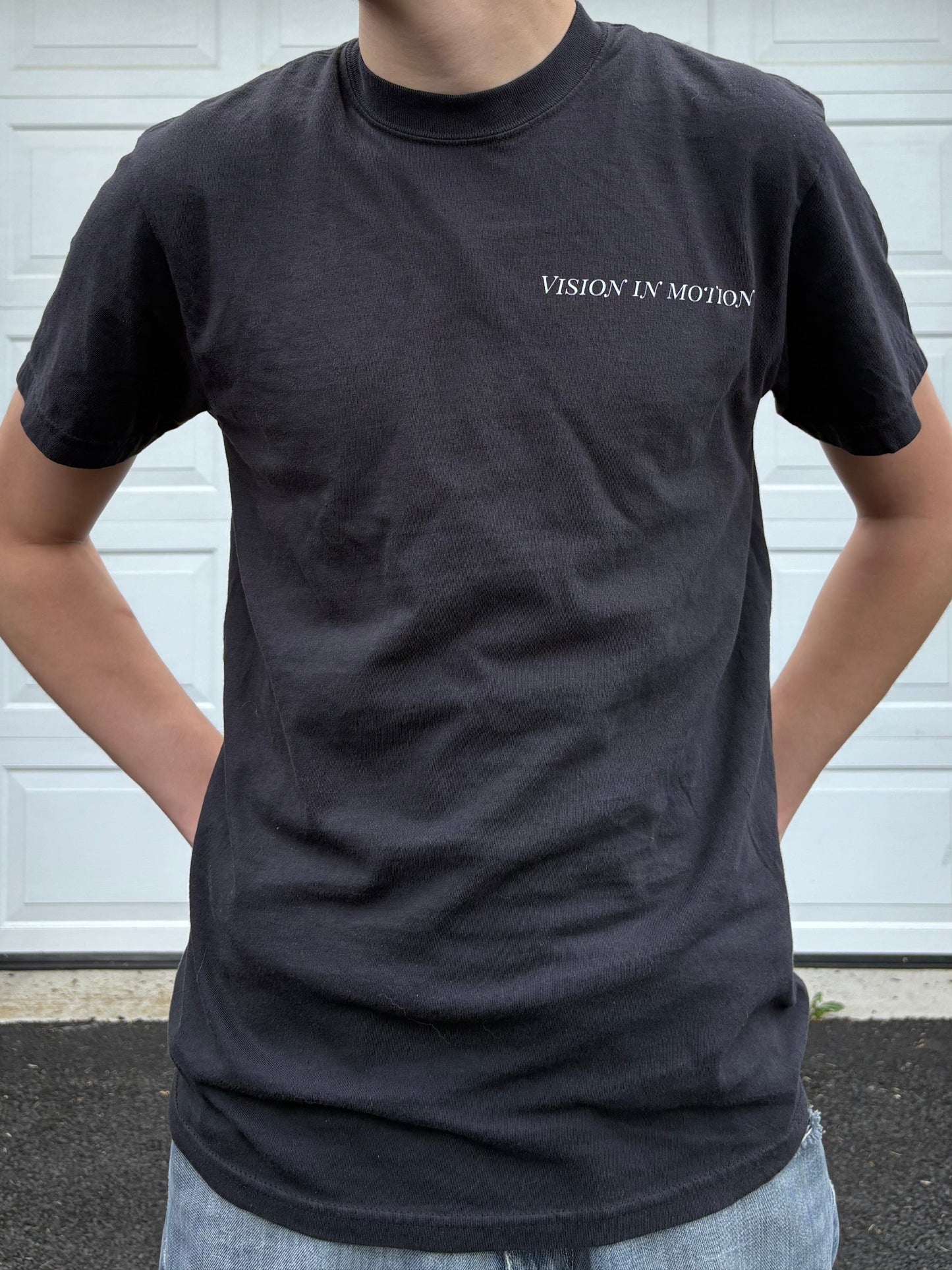 "There's no perfect moment- Just this one" Tee - Black