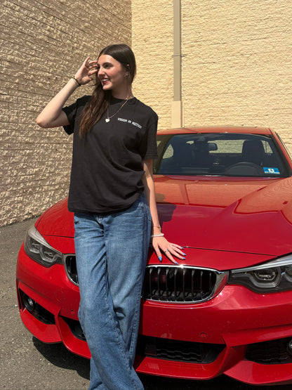 'Your past doesn't define your potential" Tee - Black