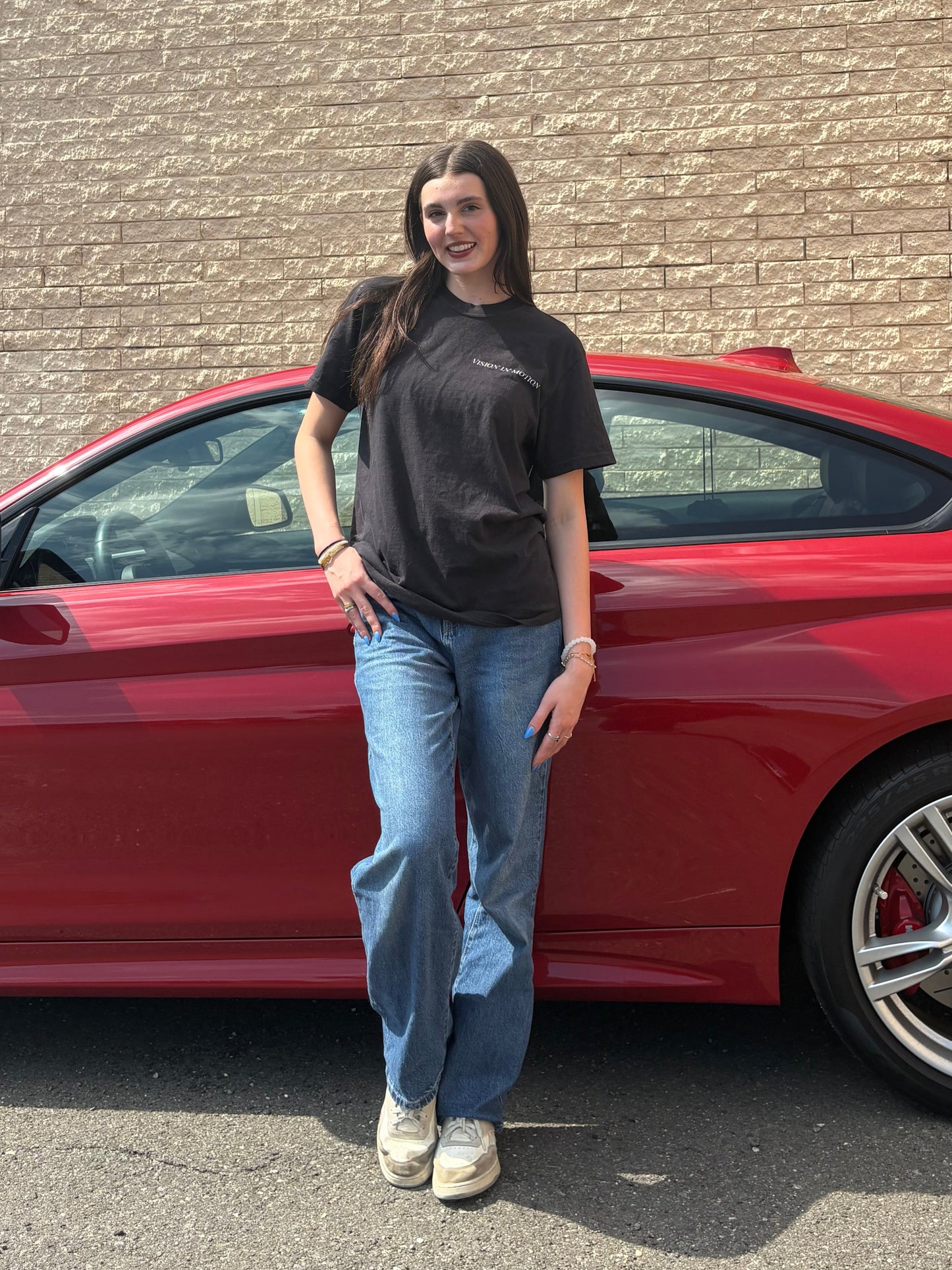 "There's no perfect moment- Just this one" Tee - Black