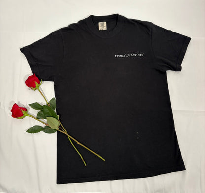 "There's no perfect moment- Just this one" Tee - Black