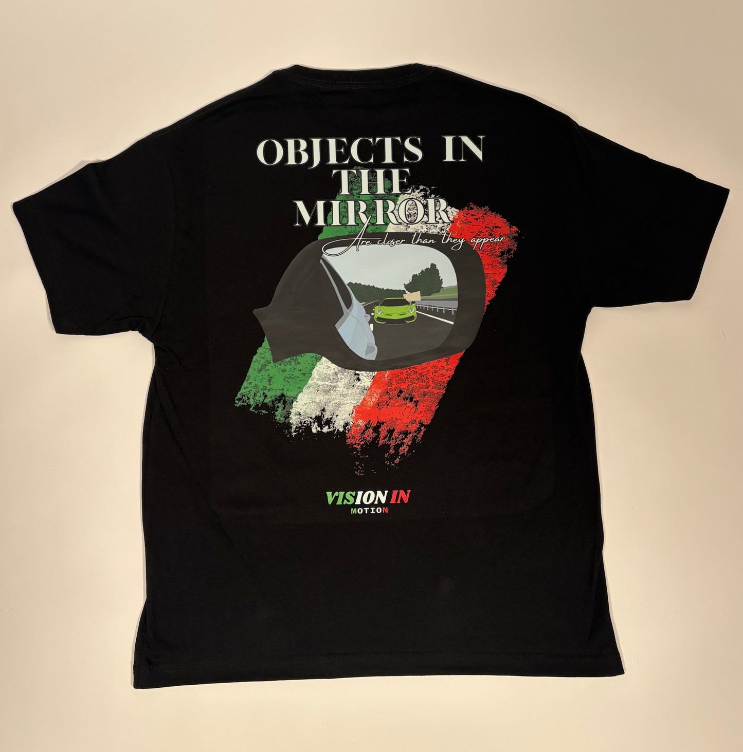 Objects In The Mirror oversized tee - V2